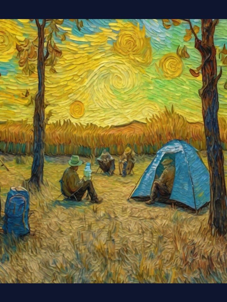 "Camping with Friends: An Outdoor Adventure" by Artisticanvas