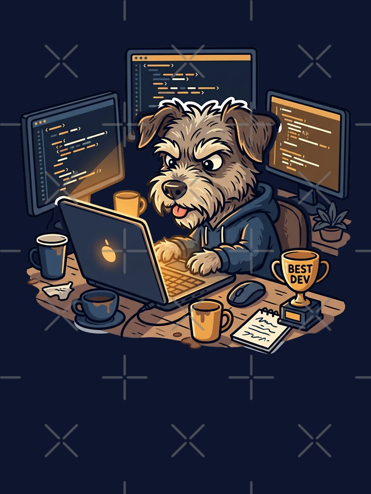 Developer Dog by AffordaBiliTees