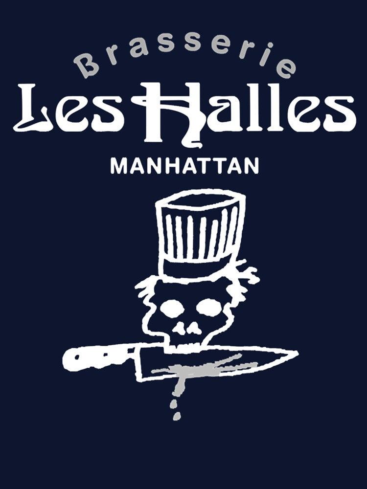 Retro Bourdain Les Halles  Decal Men Women by HSColorpress