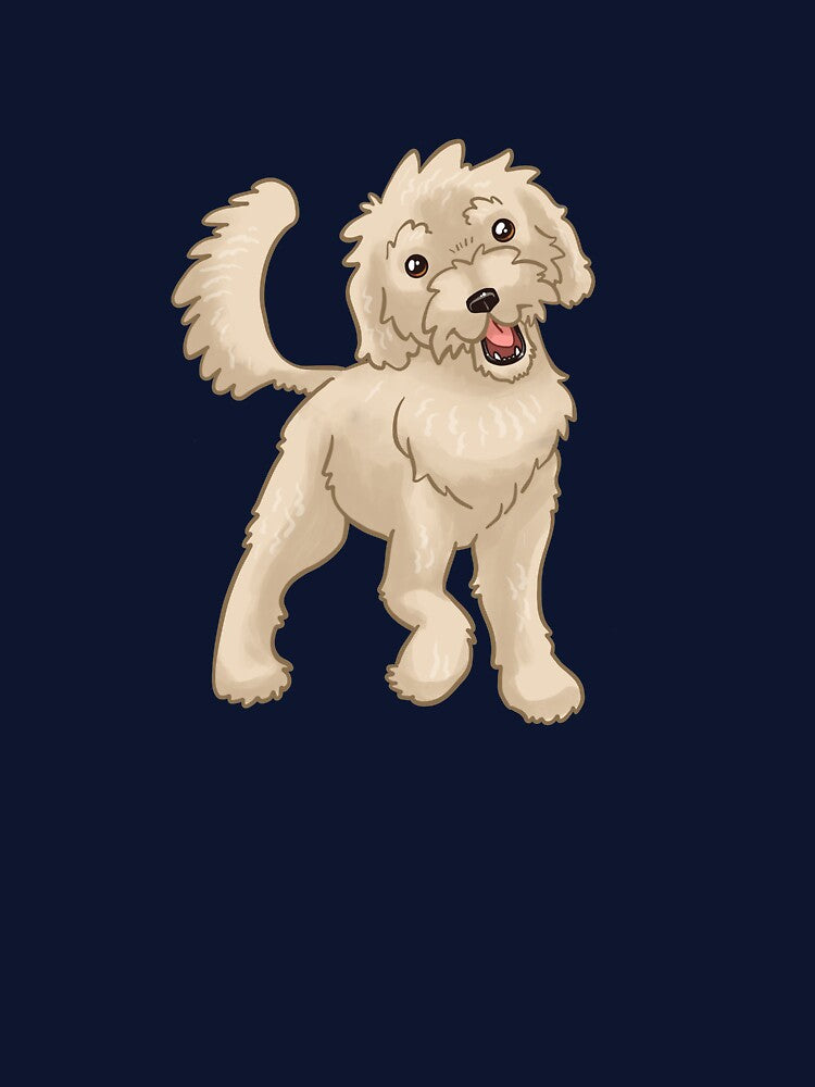 Cute Goldendoodle Doodle Dog by showersnack