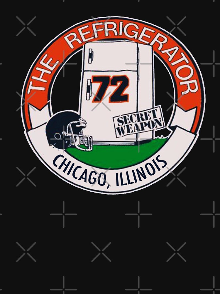 THE REFRIGERATOR CHICAGO FOOTBALL VINTAGE SECRET WEAPON SHIRT AS WORN BY SHIA LABEOUF by LighterFun