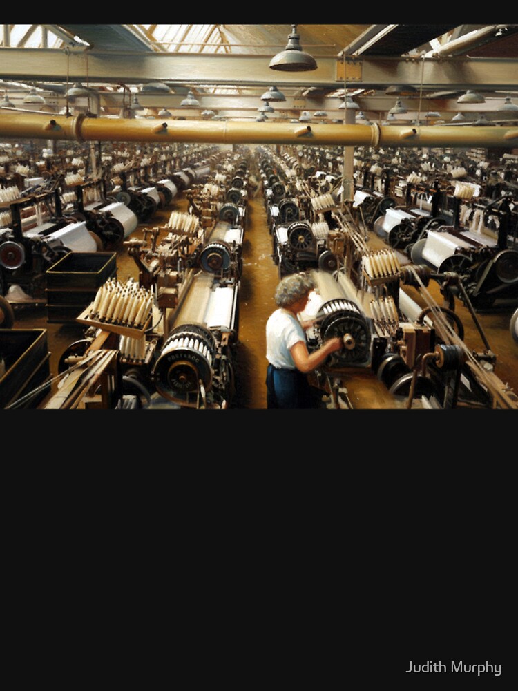 Lancashire Cotton Weaving Mill by Judith Murphy