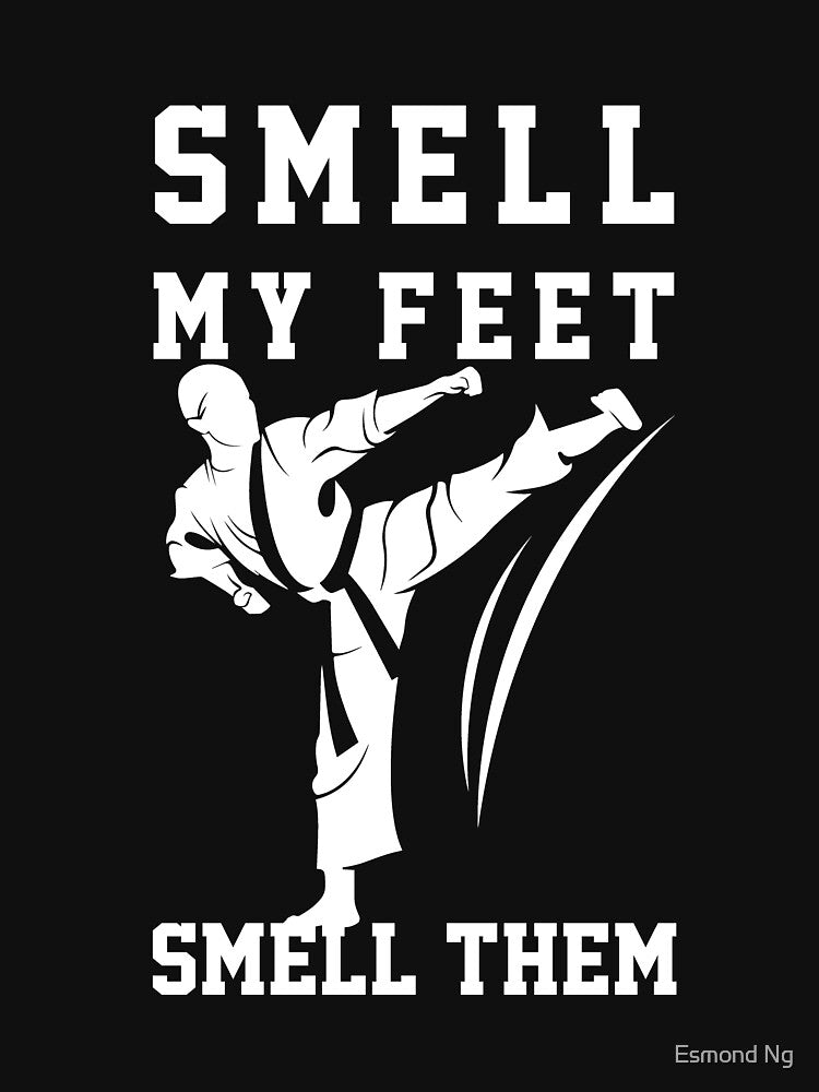 Smell My Feet Funny Karate by Esmond Ng