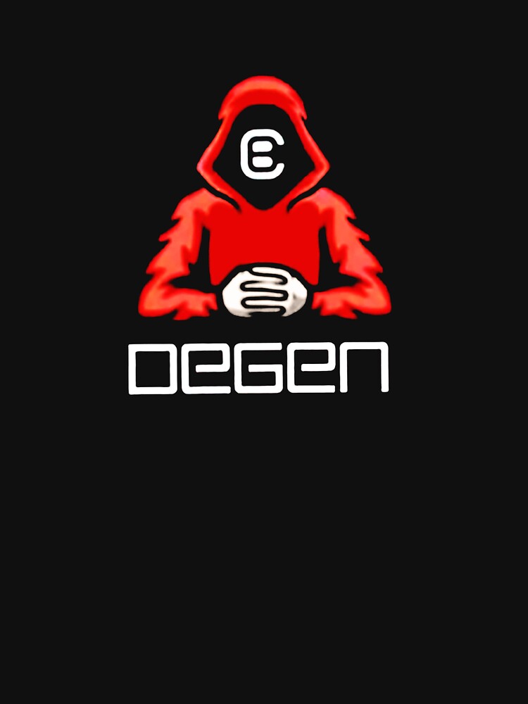 Crypto Banter DEGEN Red Logo by MJermyn