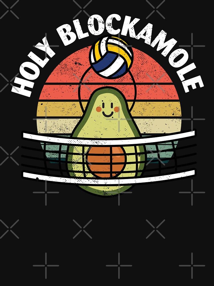 Holy Blockamole Volleyball by NQArtist