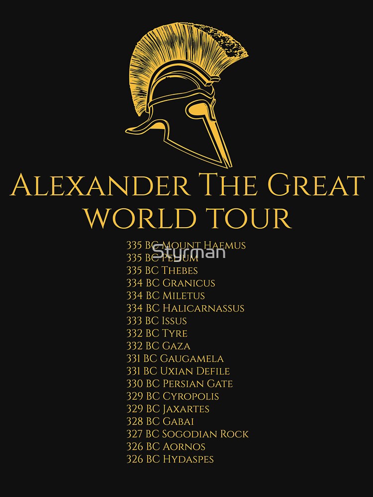 Alexander The Great World Tour by Styrman
