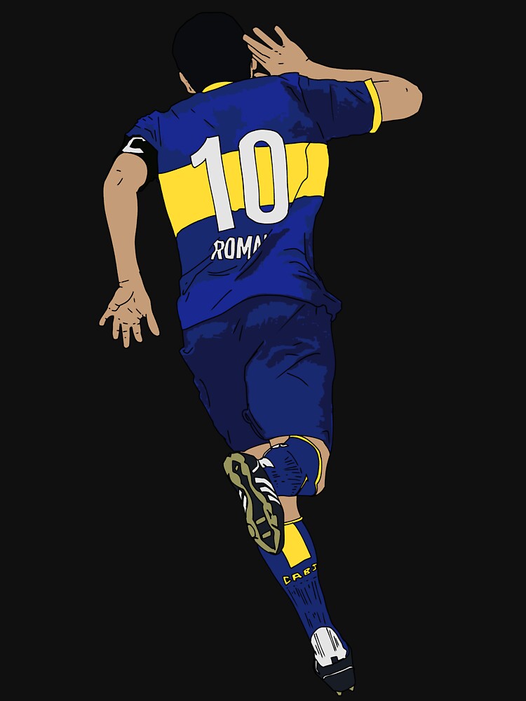 Riquelme Juan Roman JRR Retro Football Argentina CABJ by Ani