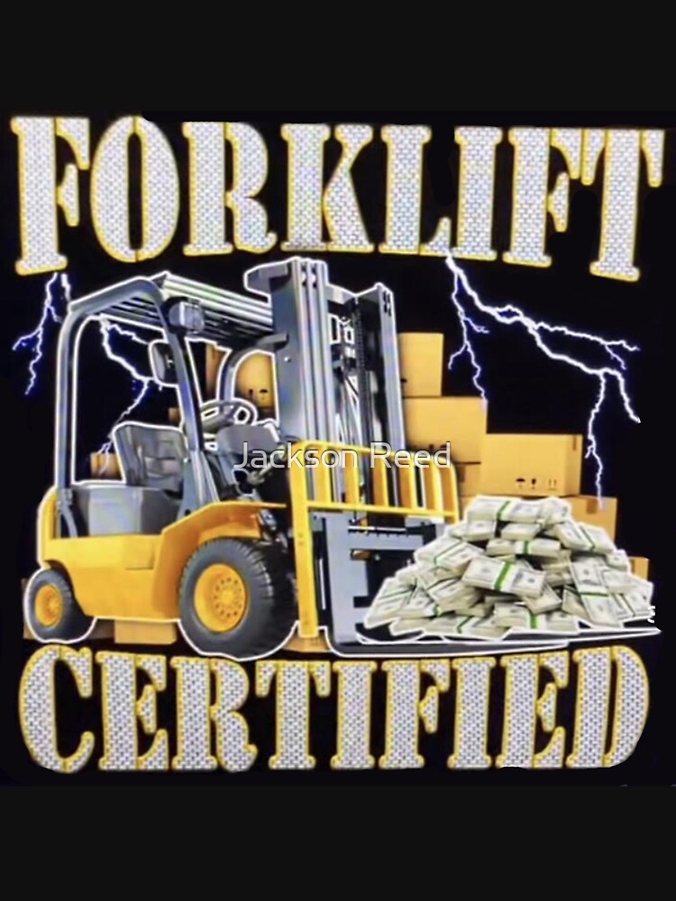 Certified Forklift Driver by Jackson Reed