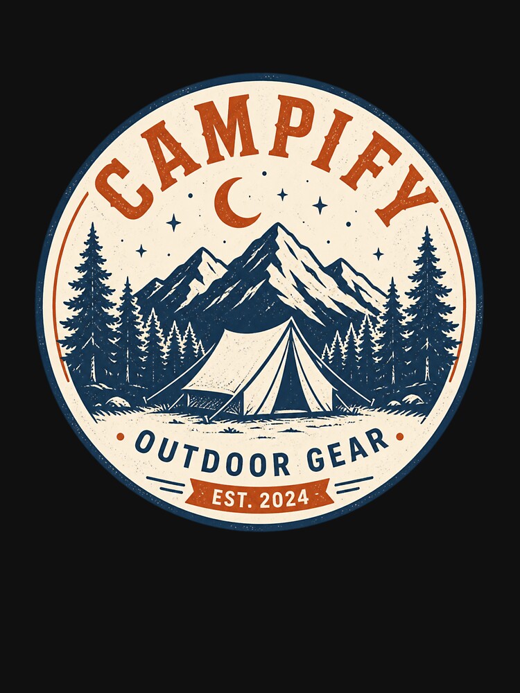 Camp Life Outdoor Gear – Vintage Camping Mountain Adventure T-Shirt by tupuedesmas
