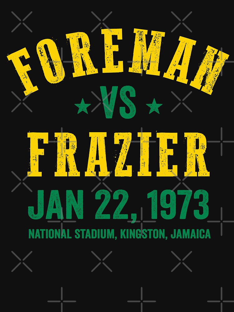 Foreman vs Frazier Boxing T-shirt by TeeMonsters