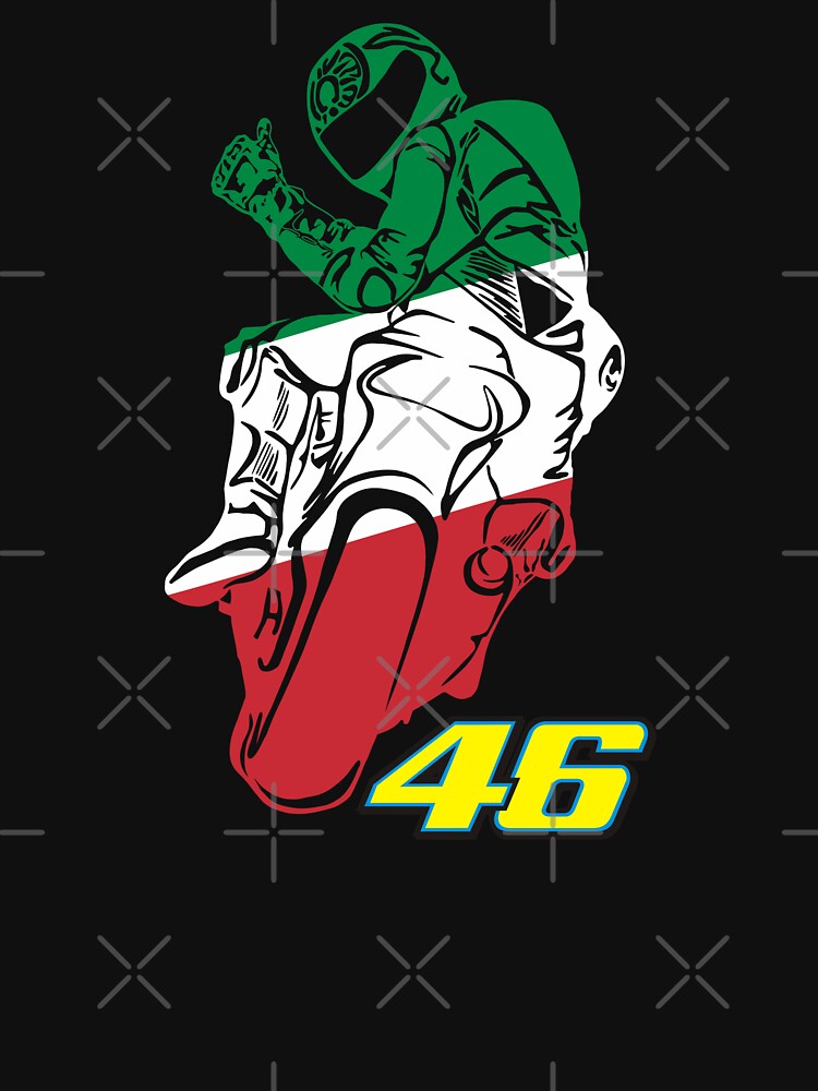 Valentino Rossi  Italian (Thumbs Up) by TheosTshirts