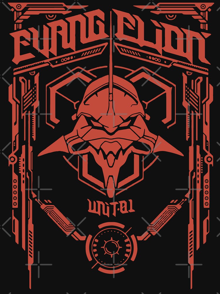 Neon Genesis Evangelion Retro Vintage by Teebuya
