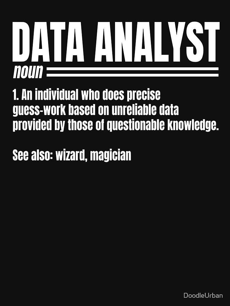 Data Analyst, Gift For Data Analysts, Data Analytics, Data Mining, System Analyst Graphic, Statisticians, Data Integration by DoodleUrban