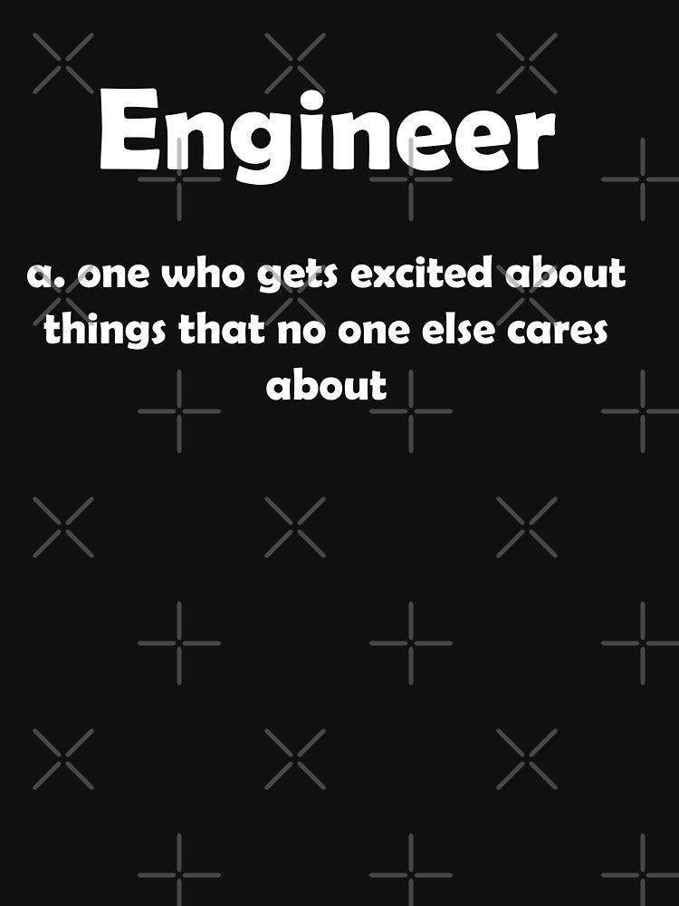 Mens Engineer Definition Tshirt Funny by design-for-all