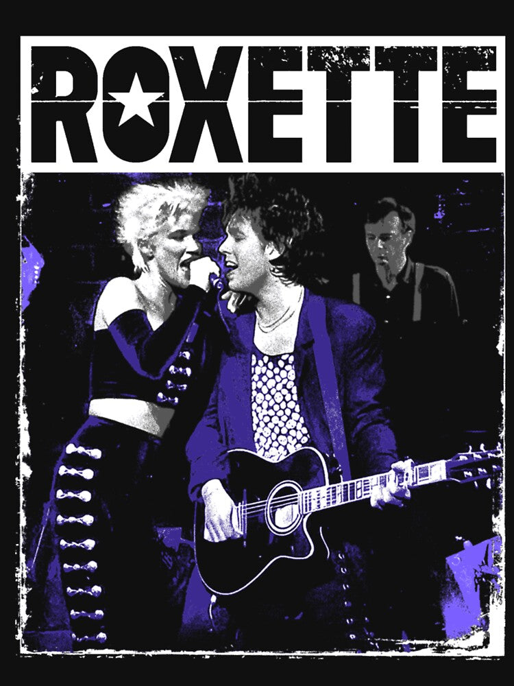 Roxette Live Performance Poster Design Today Graphic by FredyReinger