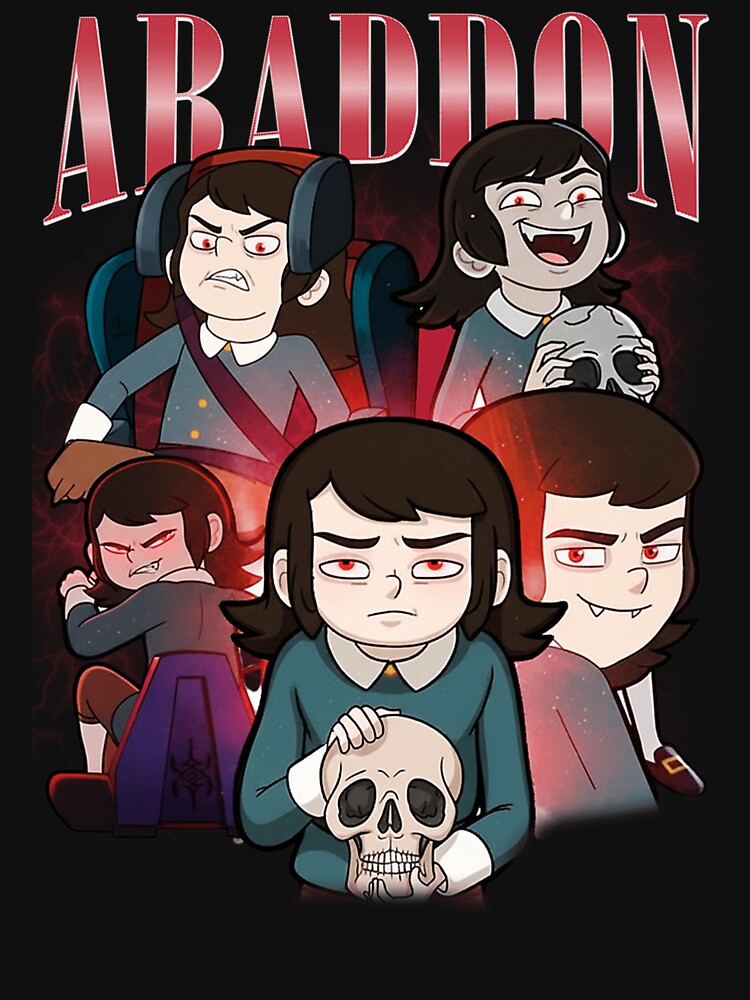 Haunted Hotel Abaddon Cartoon Vintage by AndrewMcmill