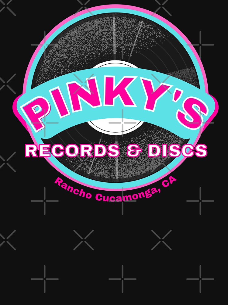 Pinky’s Records & Discs Retro Music Logo by Zuriel Hargrove