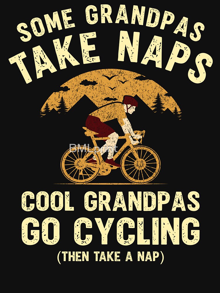 Funny Cycling Grandpa Gift Cycling Bike Grandpa Retirement by BMLprint ⭐⭐⭐⭐⭐