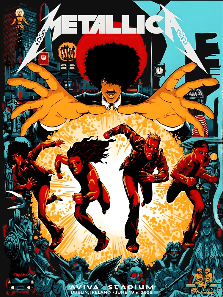 Heavy Metal Dublin 2026 Concert Poster by TheCozyCarrier