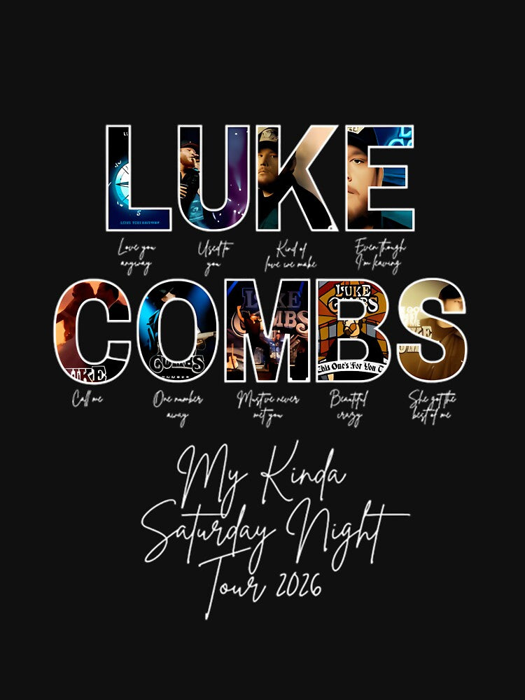 Luke Combs My Kinda Saturday Night Music Tour 2026 by EviBenbato