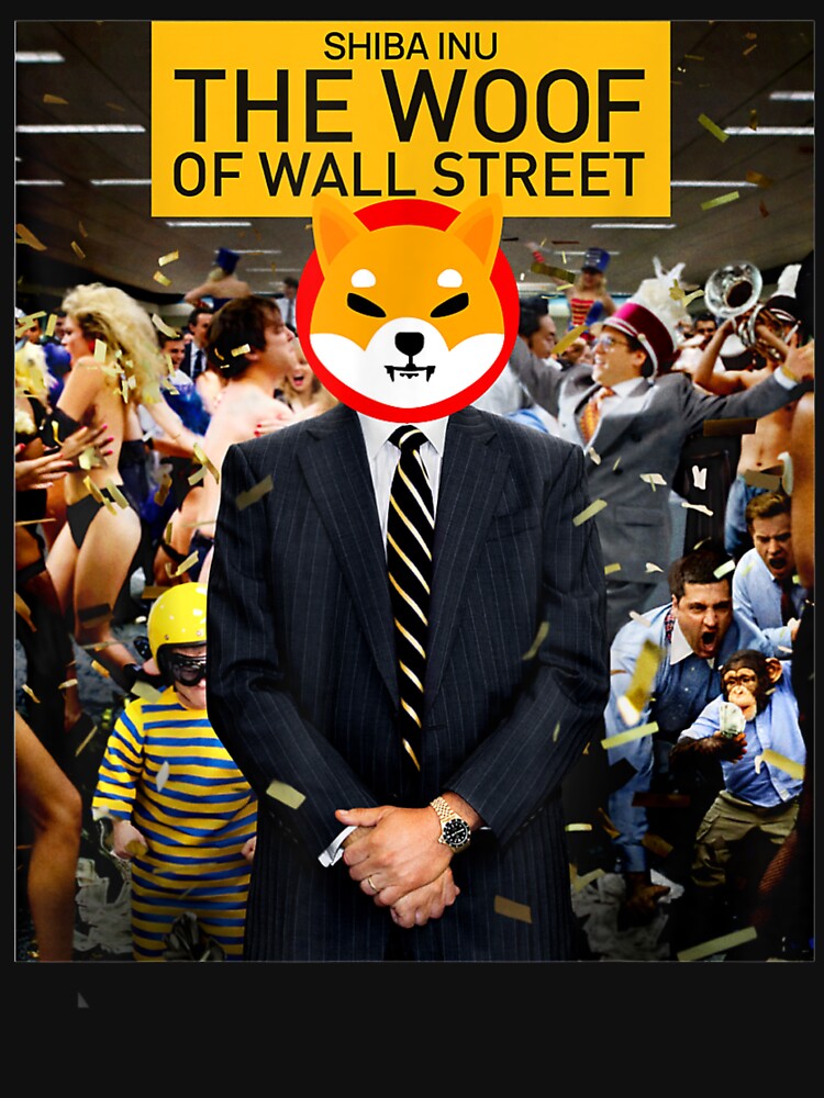 Shiba Inu Shib HODL To the Moon Crypto Cryptocurrency Meme by musgroveart