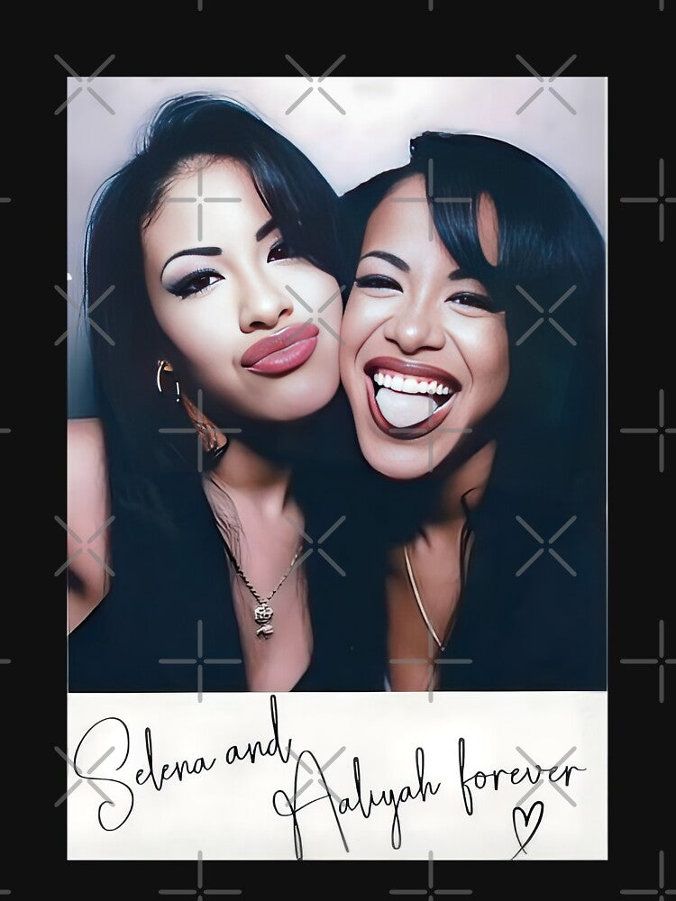 Selena & Aaliyah1 vintage 90s #2192 by pple-frame