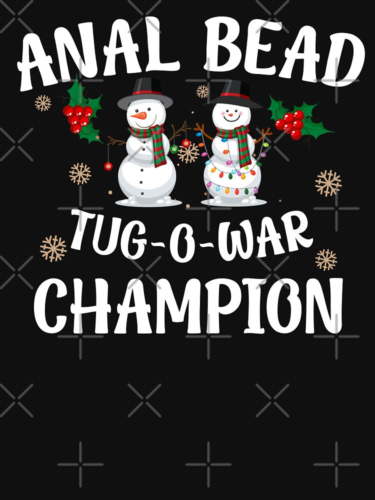Tug O War Champion Funny Christmas by RigyIllustrates