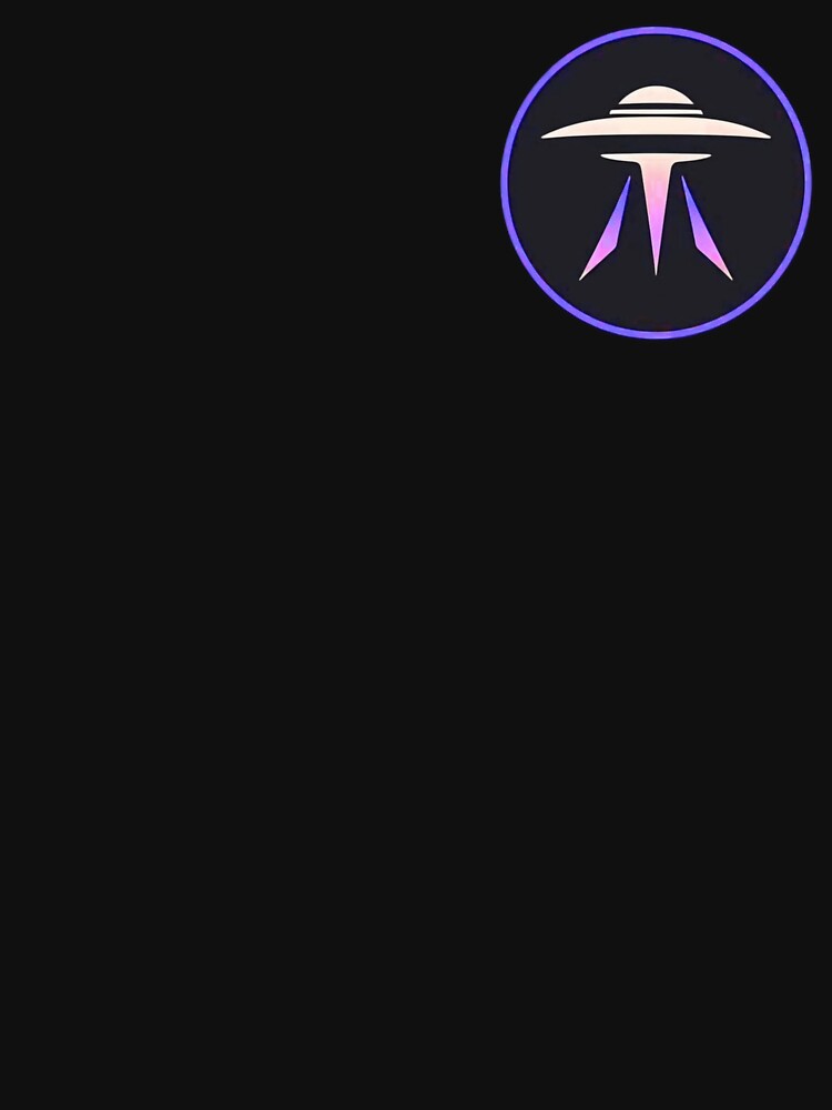 Modern Beam 2.0 Neon UFO Emblem Circle by ShopTyrusKanero