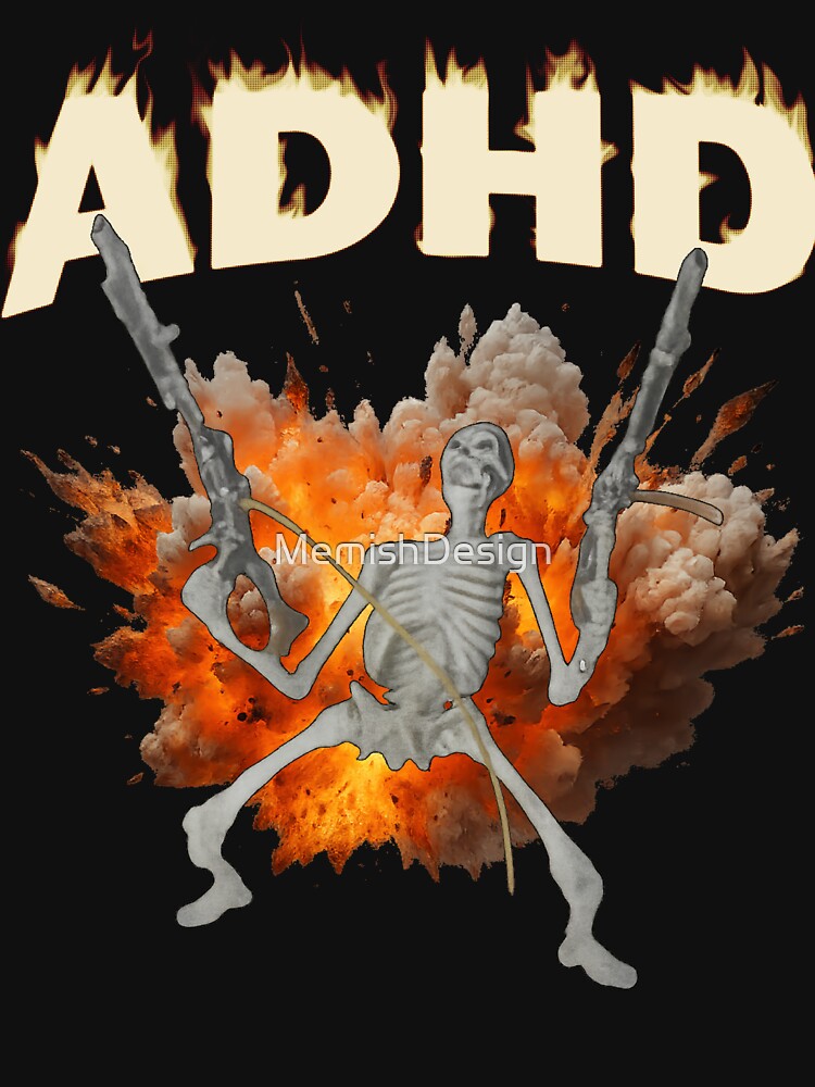 Funny ADHD by MemishDesign