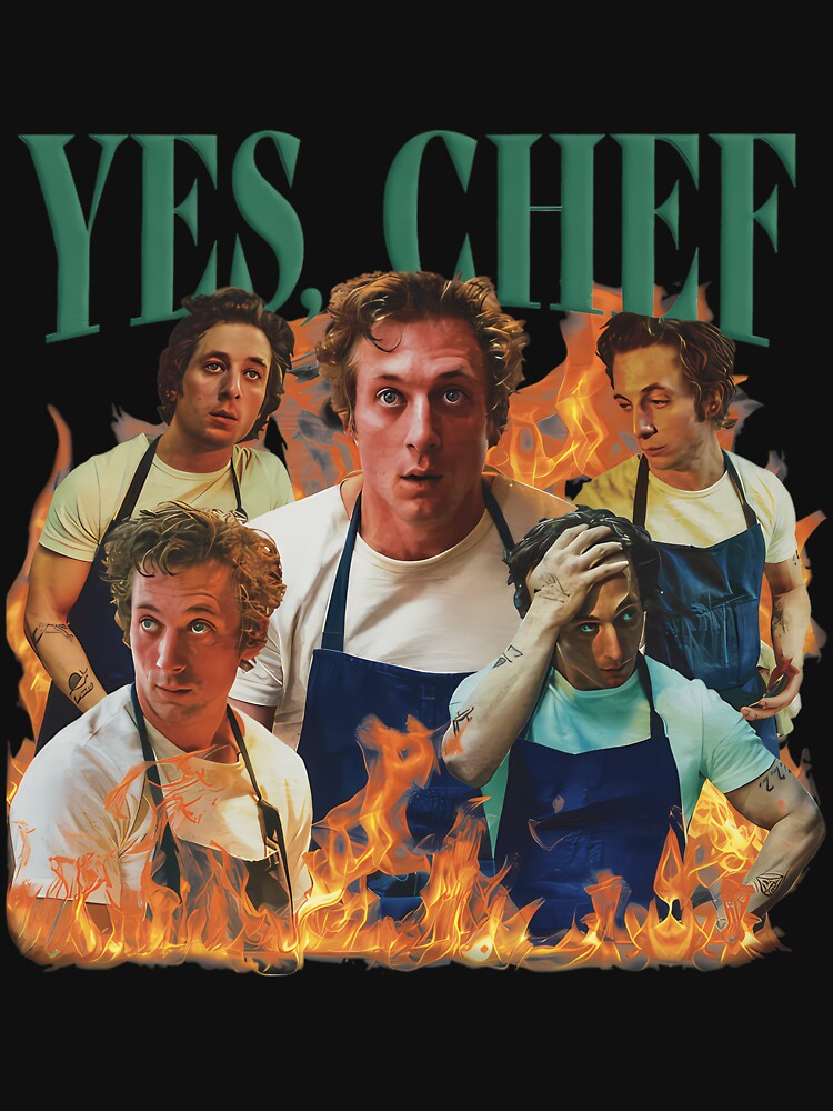 Yes Chef Jeremy Allen White The Bear Tv Show by DenisGuyon