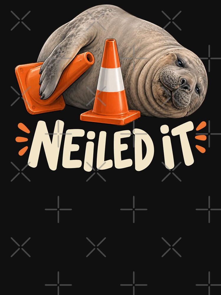 Neil The Seal by Eh Plus Designs