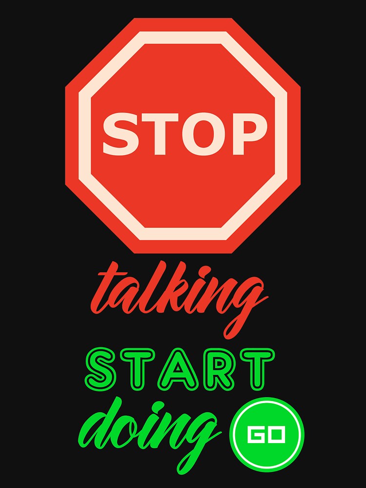 stop start doing by Zeus-Studio