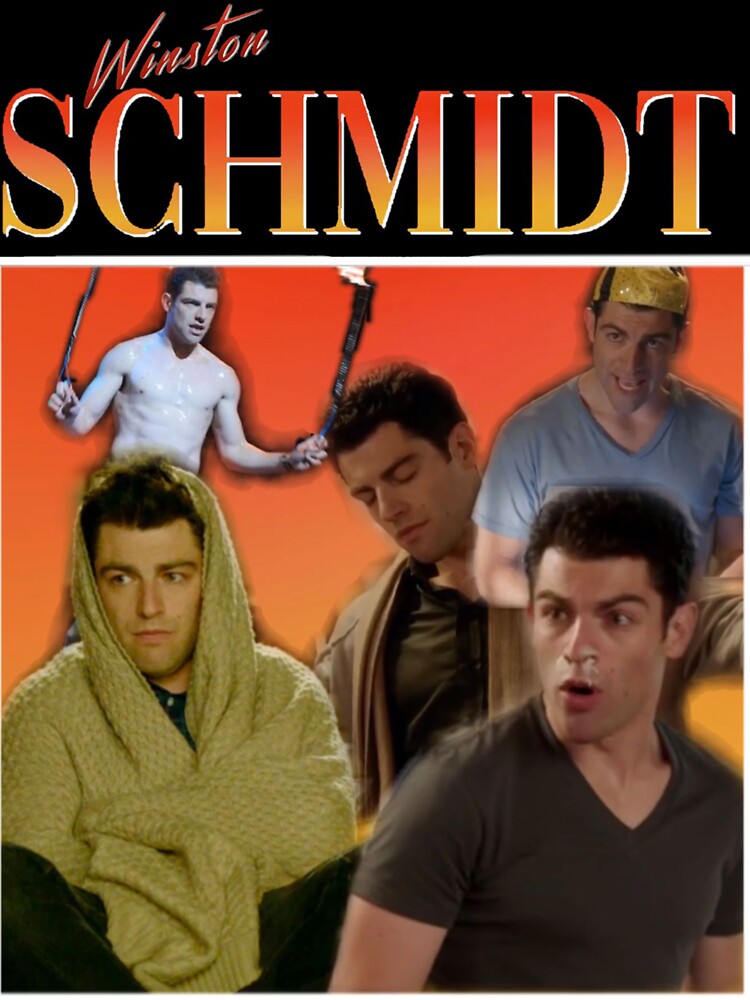 New Girl Schmidt t-shirt by tbonesimon