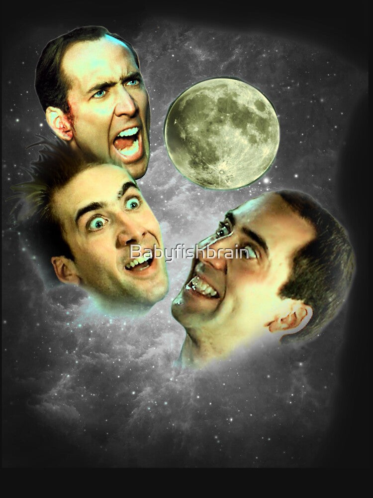 Three Cage Moon by Babyfishbrain