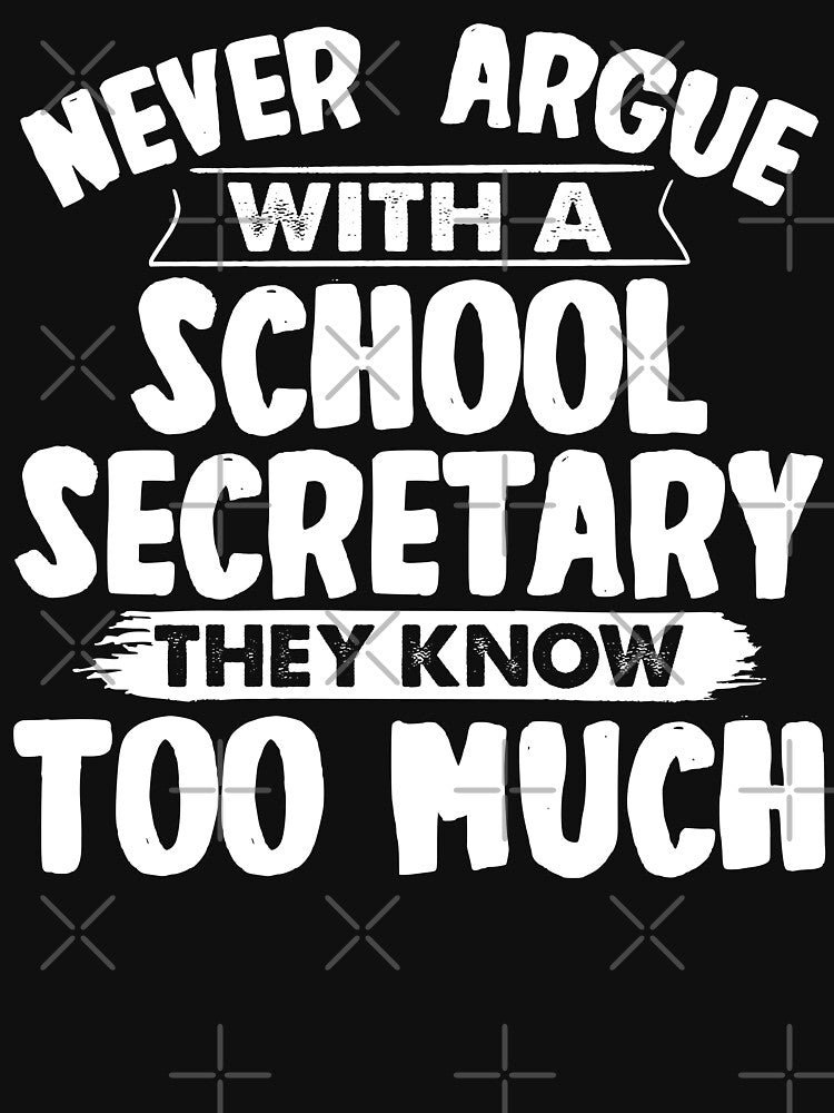 Funny School Secretary by BLC-Design