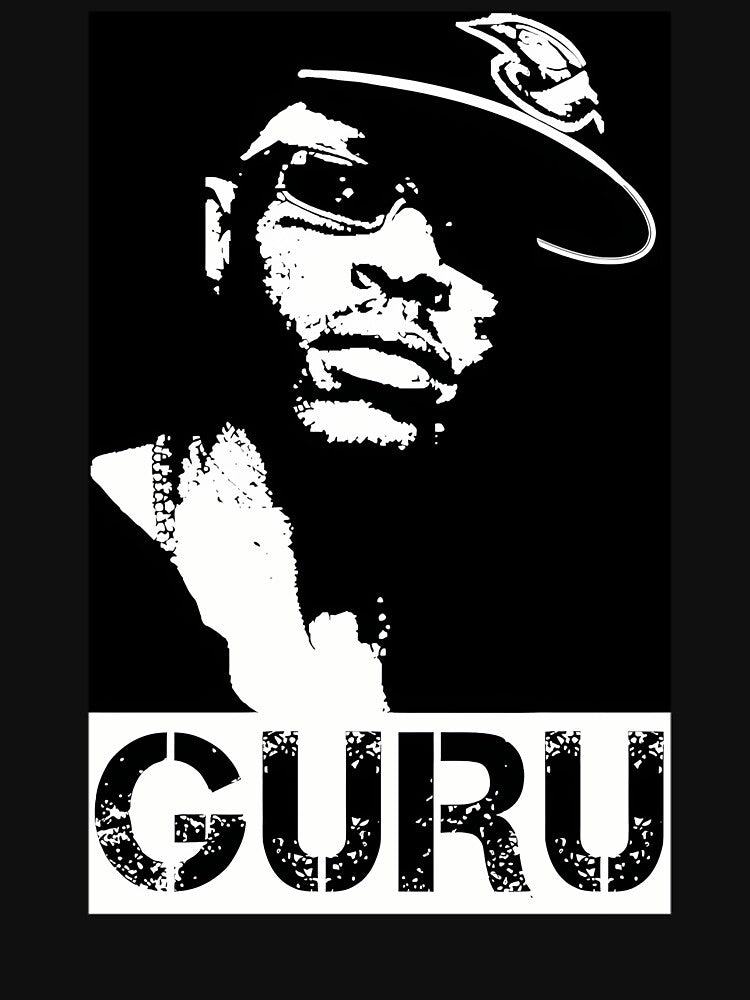 Guru Old School Hip Hop by Gredonmande