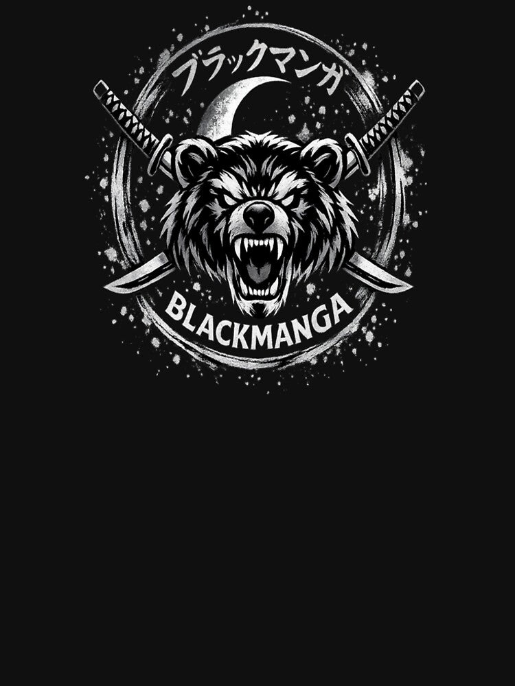 Black Manga Logo by Wearable_Stuff