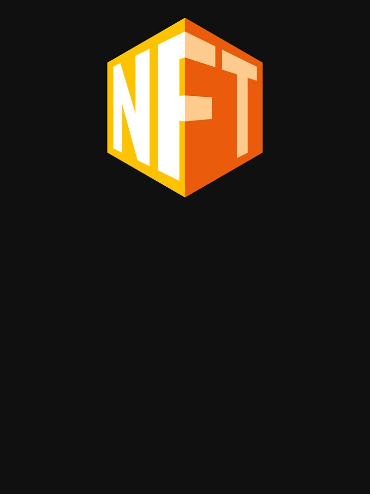 NFT (Orange on Black) by STUDIO-72