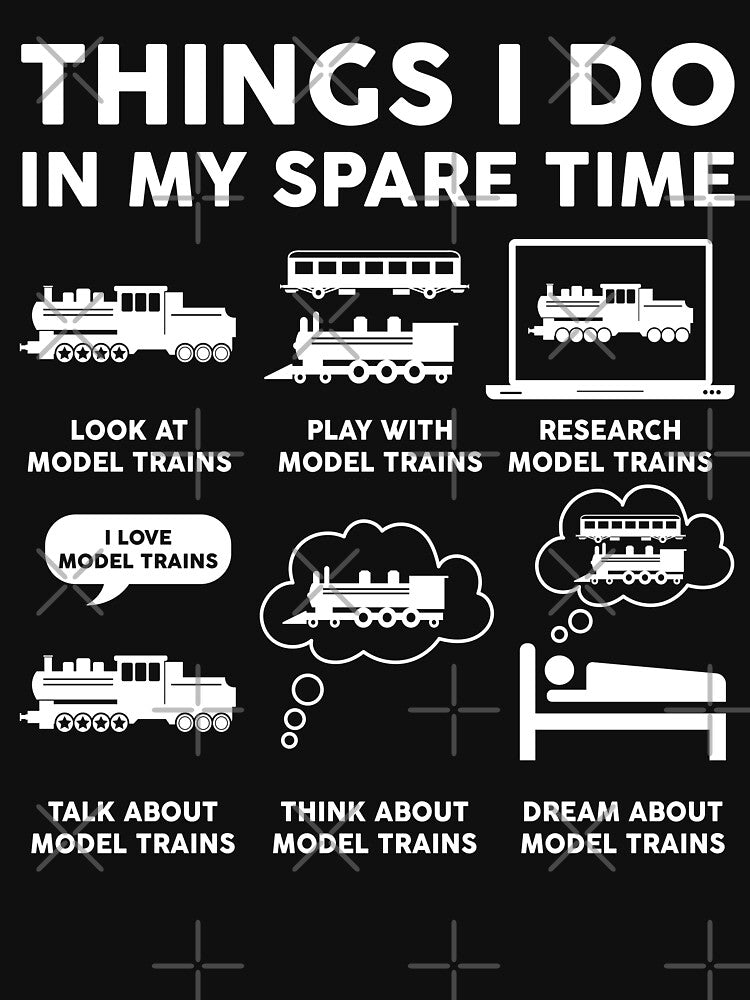 Things I Do In My Spare Time Train by LounisArt