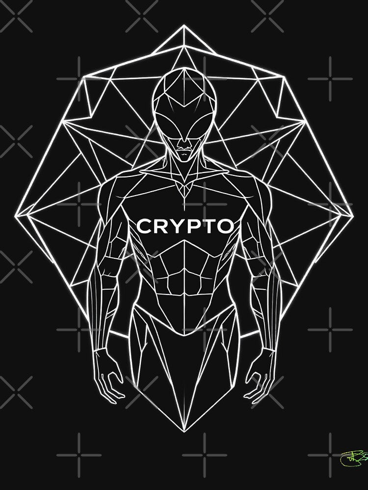 Crypto Awakening – Sacred Digital Guardian by Benito Del Ray