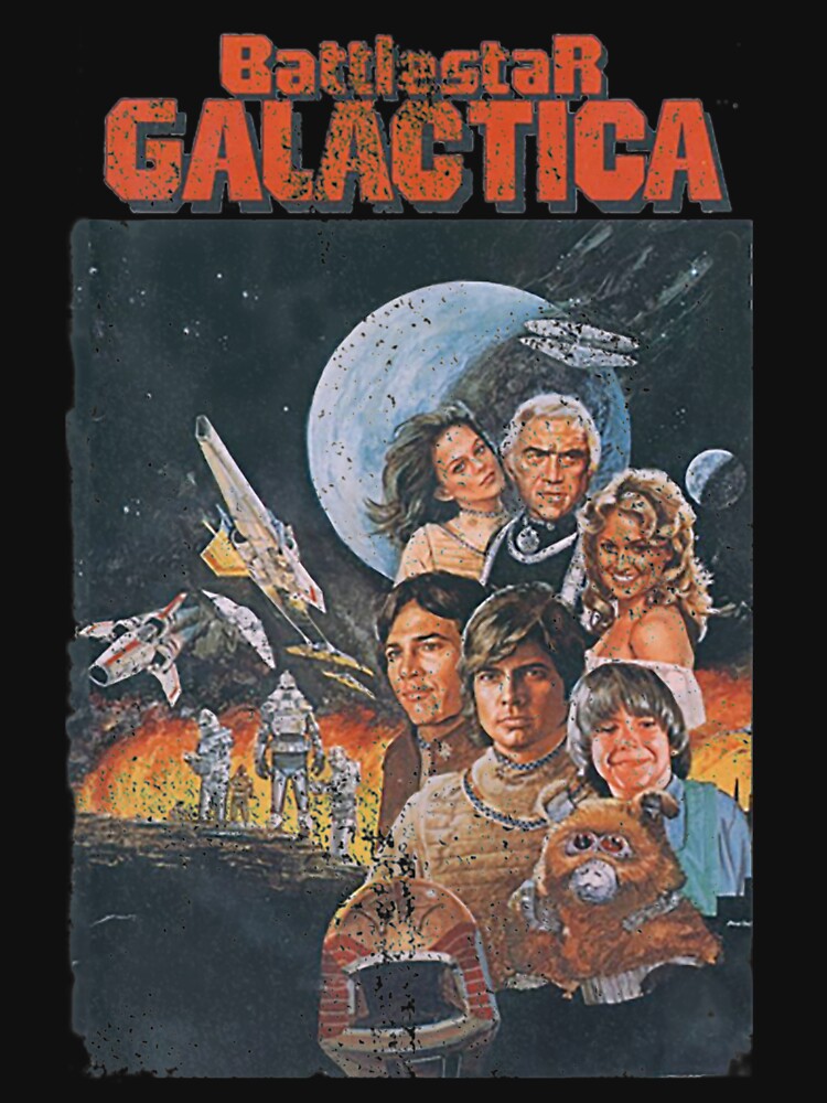Vintage Distressed Battlestar Galactica by Compliment38