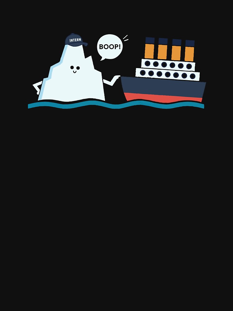 Titanic Funny Titanic and Iceberg Boop Parody for Boys Girls by farhanhafeez