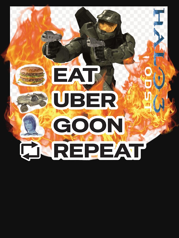 Halo 3 Eat, Uber, Goon, Repeat by alleydot