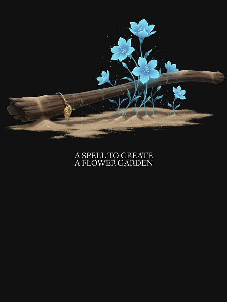 A spell to create a flower garden by HappyFl