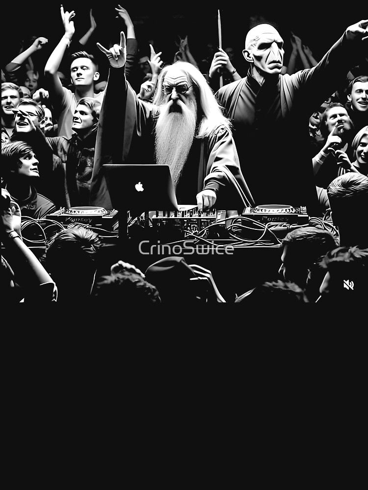 DJ Dumb & Dark Wiz, Harry, Wizard Movie, Fantasy Party by CrinoSwice