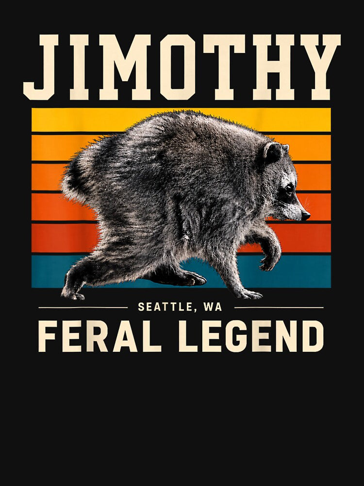 Jimothy Raccoon Viral Seattle by Vectraxos