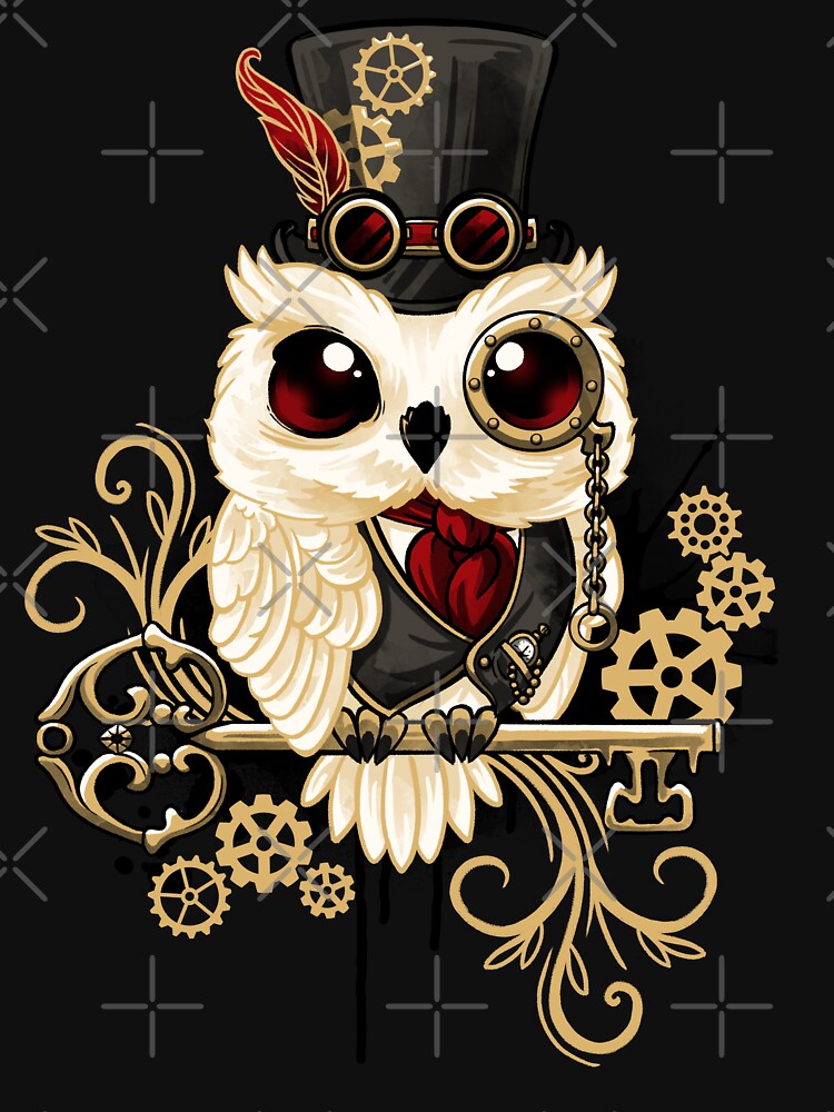 Steampunk owl by NemiMakeit