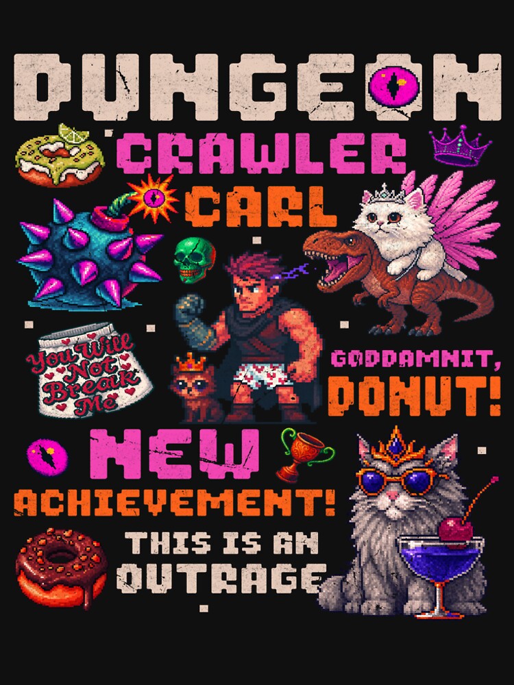 Dungeon Crawler Carl Princess Donut & Mongo by RamblingsRose