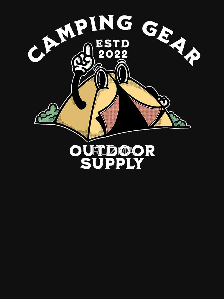 Camping Gear - Outdoor Tshirt by RUZMA