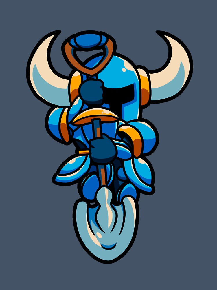 Shovel Knight Shovel Drop by Naitor5